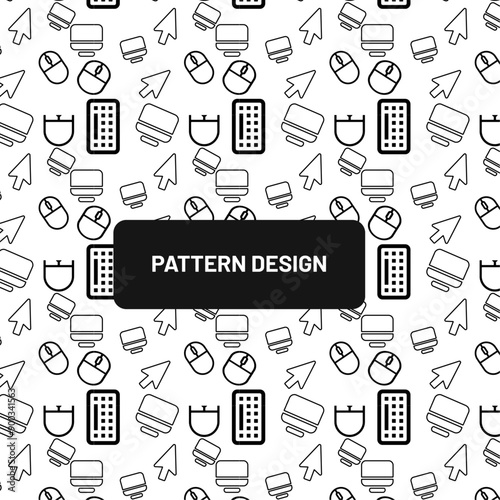 Beautiful ornamental seamless pattern , Luxury Seamless patterns design
