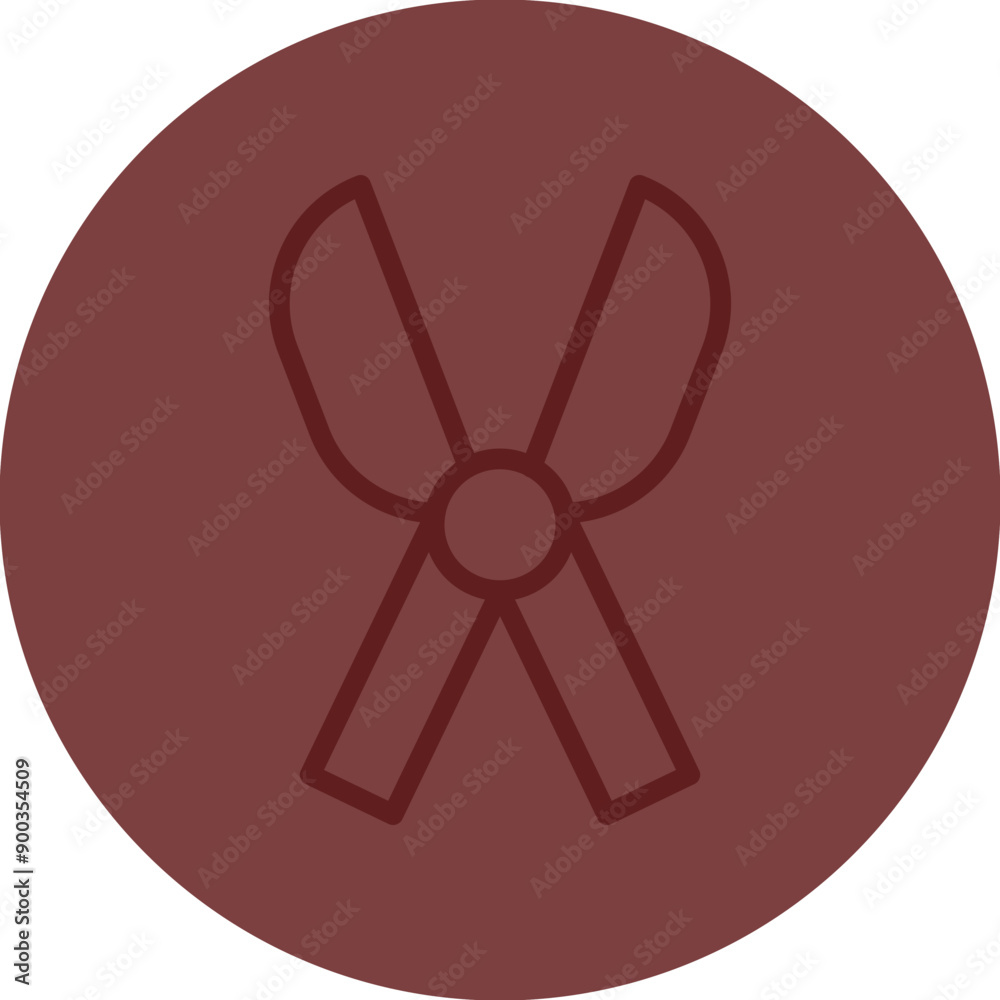 Grass Cutter Vector Line Maroon Circle Maroon Grass Cutter Vector Line Maroon Circle Maroon