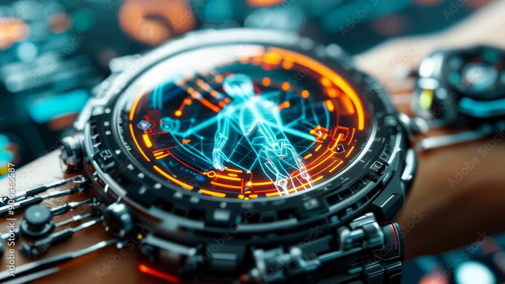 Innovative Smartwatch with 3D Human Anatomy Health Monitoring System ...