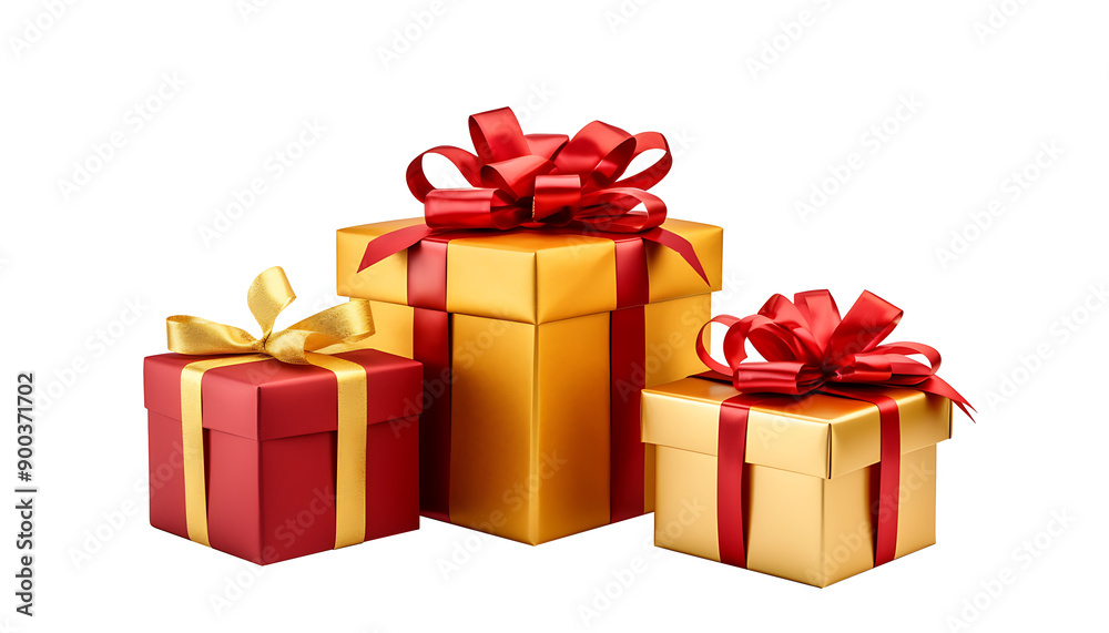 Obraz premium Gift box transparent background 