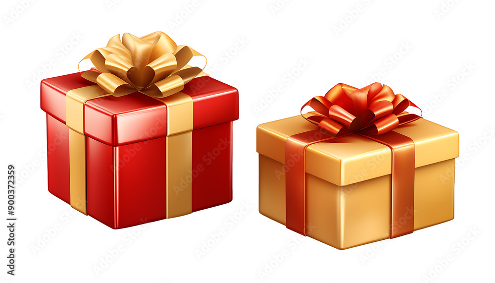 Obraz premium Gift box transparent background