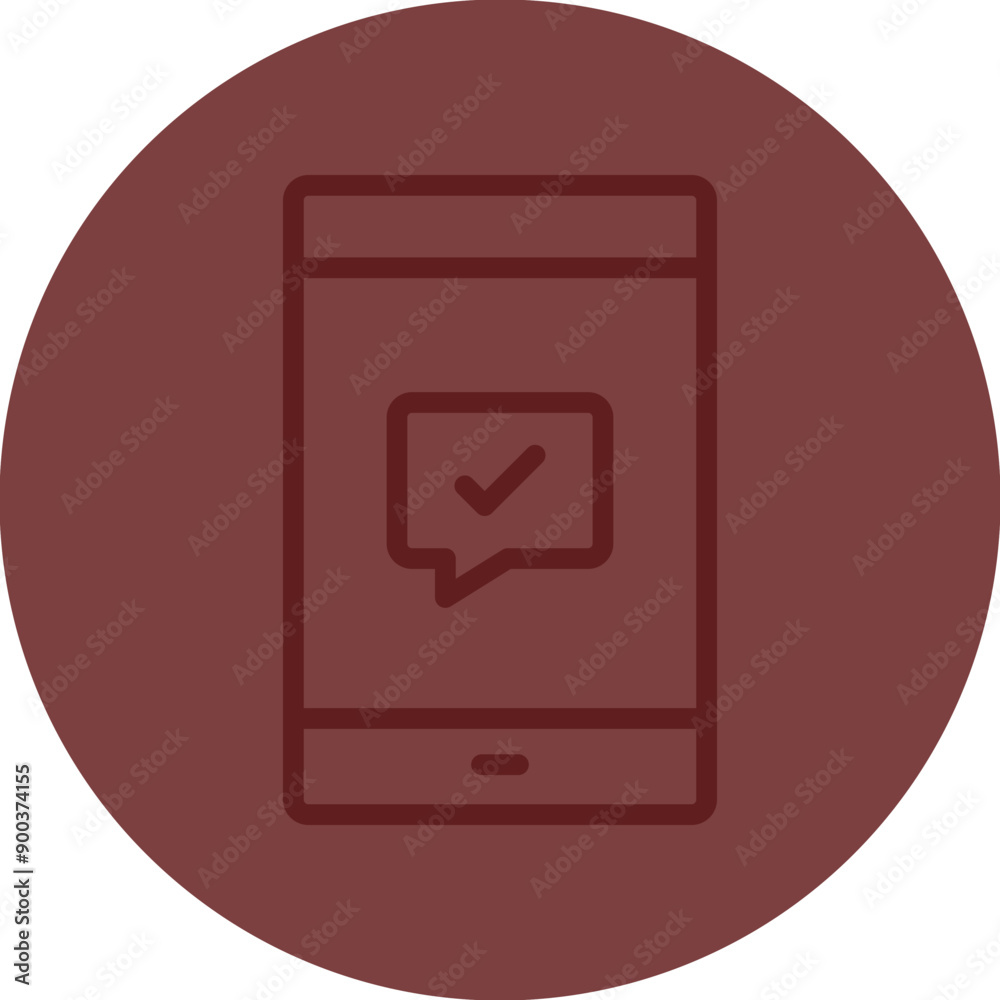 Approval Vector Line Maroon Circle Maroon Approval Vector Line Maroon Circle Maroon