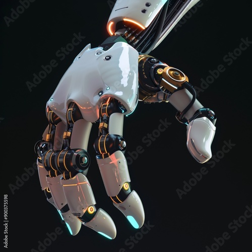 3D Robot Hand: AI Technology and Business Innovation