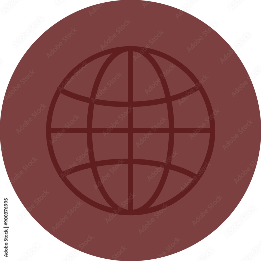 World Vector Line Maroon Circle Maroon World Vector Line Maroon Circle Maroon