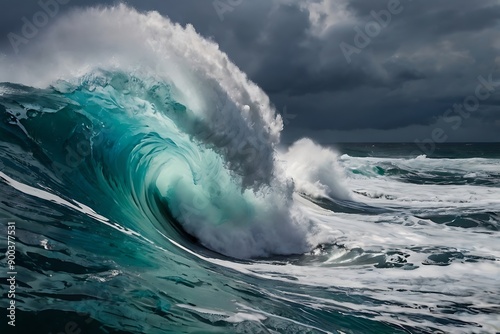 Fototapeta Naklejka Na Ścianę i Meble -  wave of the sea