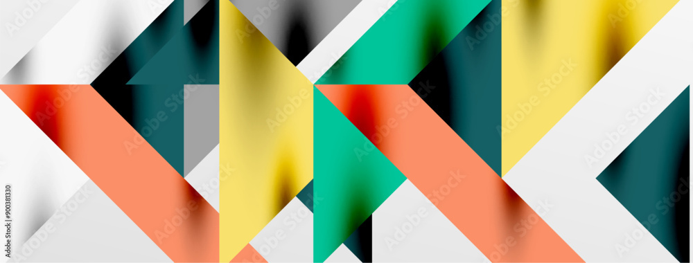 Tech minimal overlapping triangle shapes elements geometric graphic pattern Tech minimal overlapping triangle shapes elements geometric graphic pattern