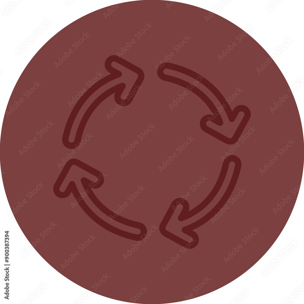 Roundabout Vector Line Maroon Circle Maroon Roundabout Vector Line Maroon Circle Maroon