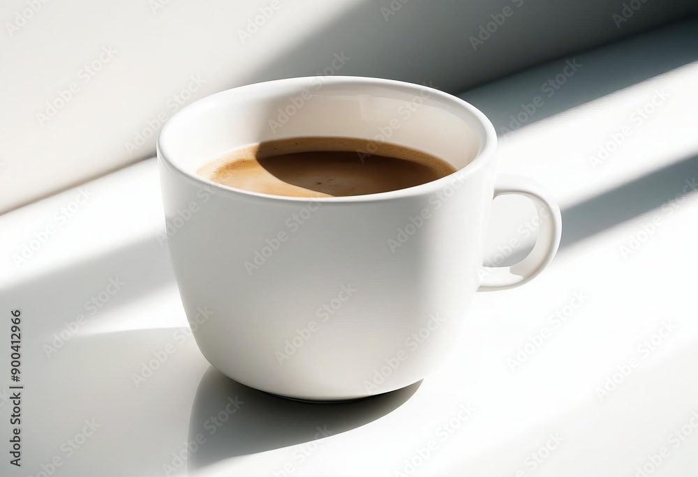 A coffe cup minimalism, high resolution photography A coffe cup minimalism, high resolution photography