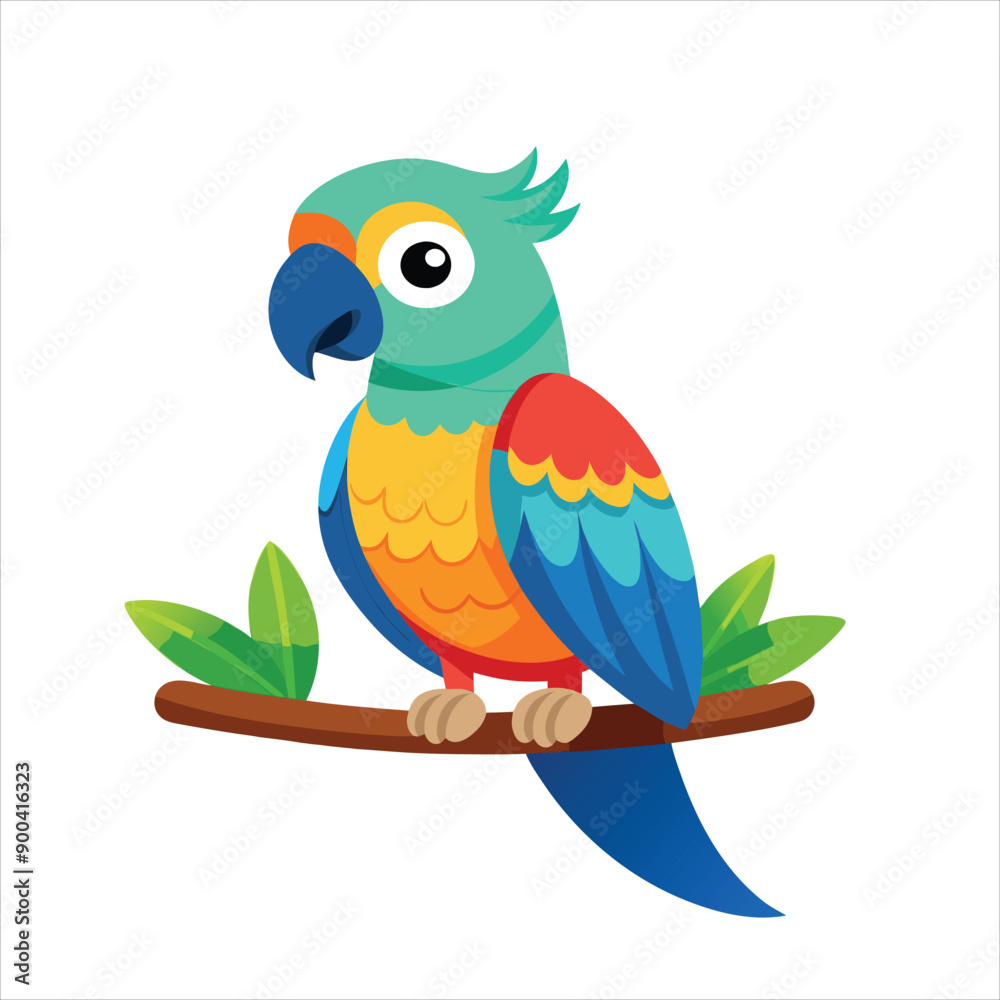 Cute Parrot cartoon collection Cute Parrot cartoon collection