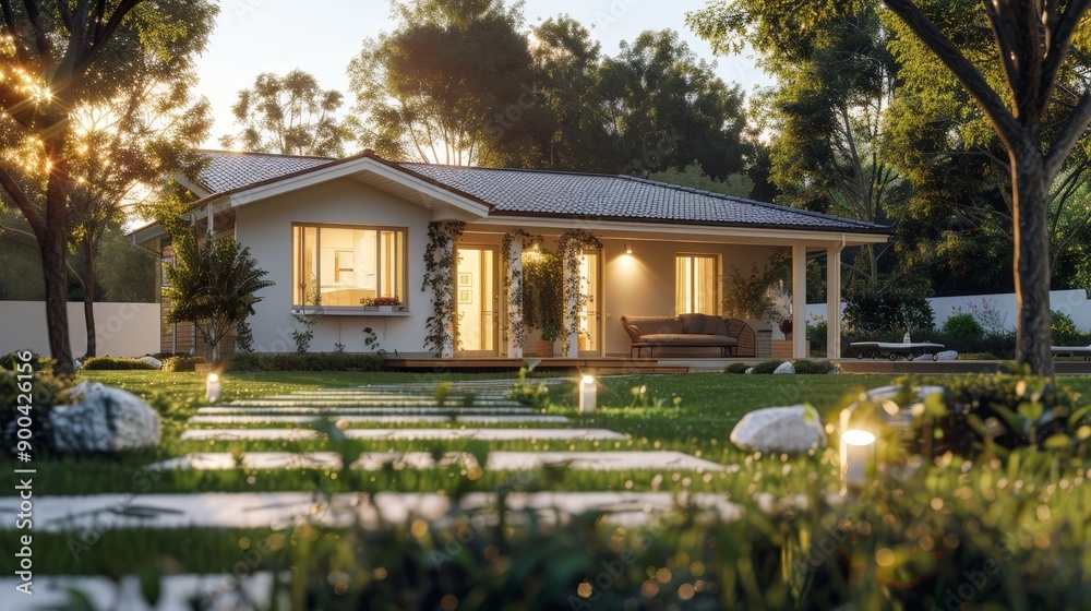 Describe the adaptive design features of a 3D house for aging in place. Describe the adaptive design features of a 3D house for aging in place.