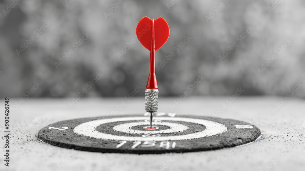 Precision and Passion A close-up of a dart hitting the bullseye on a dartboard, symbolizing the focus and accuracy needed to achieve your goals and hit your target with confidence wallpaper, backgroun Precision and Passion A close-up of a dart hitting the bullseye on a dartboard, symbolizing the focus and accuracy needed to achieve your goals and hit your target with confidence wallpaper, backgroun