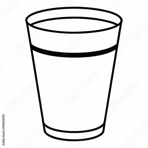 coffee Silhouette Vector Illustration