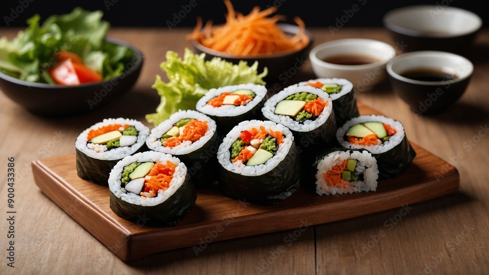 Mayak Kimbap Smaller, addictive rolls of kimbap. Mayak Kimbap Smaller, addictive rolls of kimbap.