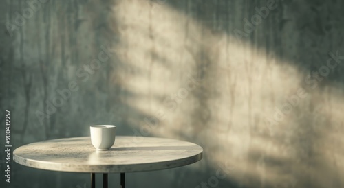 Table With Light and Shadow