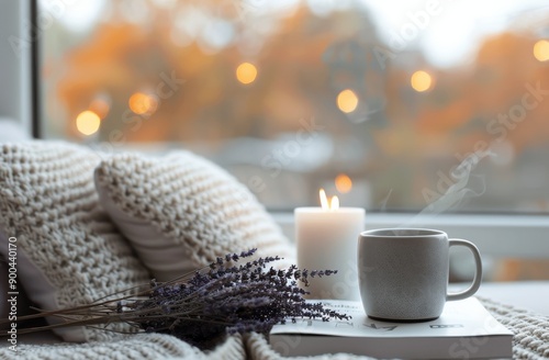Cozy Evening by the Window