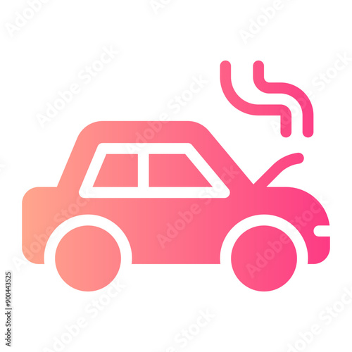 overheat gradient icon