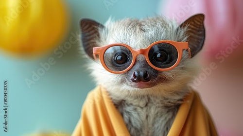 Cute Lemur in Sunglasses