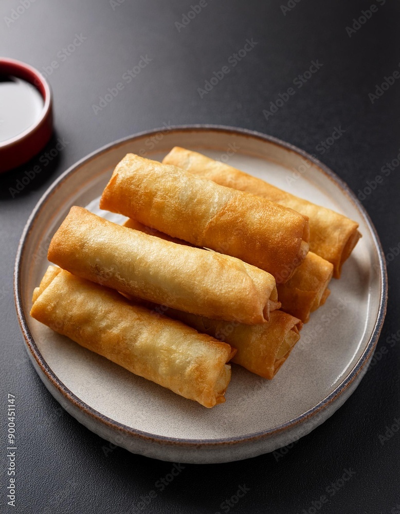 Turkish deep fried cigar shaped spring rolls, sigara borek Turkish deep fried cigar shaped spring rolls, sigara borek