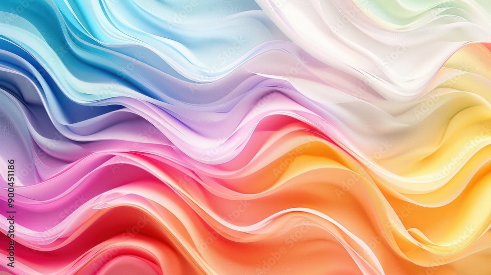 Obraz premium Abstract Colorful Waves