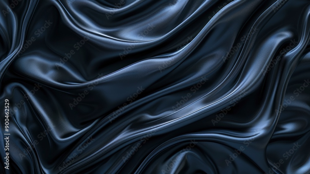 Obraz premium abstract background luxury cloth or liquid wave or wavy folds of grunge silk texture satin velvet material or luxurious Christmas background or elegant wallpaper design, background, generative ai