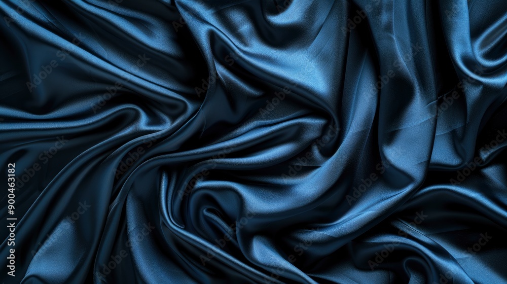 Fototapeta premium abstract background luxury cloth or liquid wave or wavy folds of grunge silk texture satin velvet material or luxurious Christmas background or elegant wallpaper design, background, generative ai