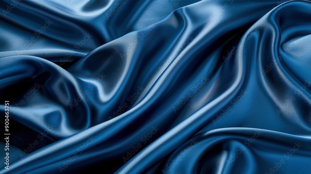 Fototapeta premium abstract background luxury cloth or liquid wave or wavy folds of grunge silk texture satin velvet material or luxurious Christmas background or elegant wallpaper design, background, ai