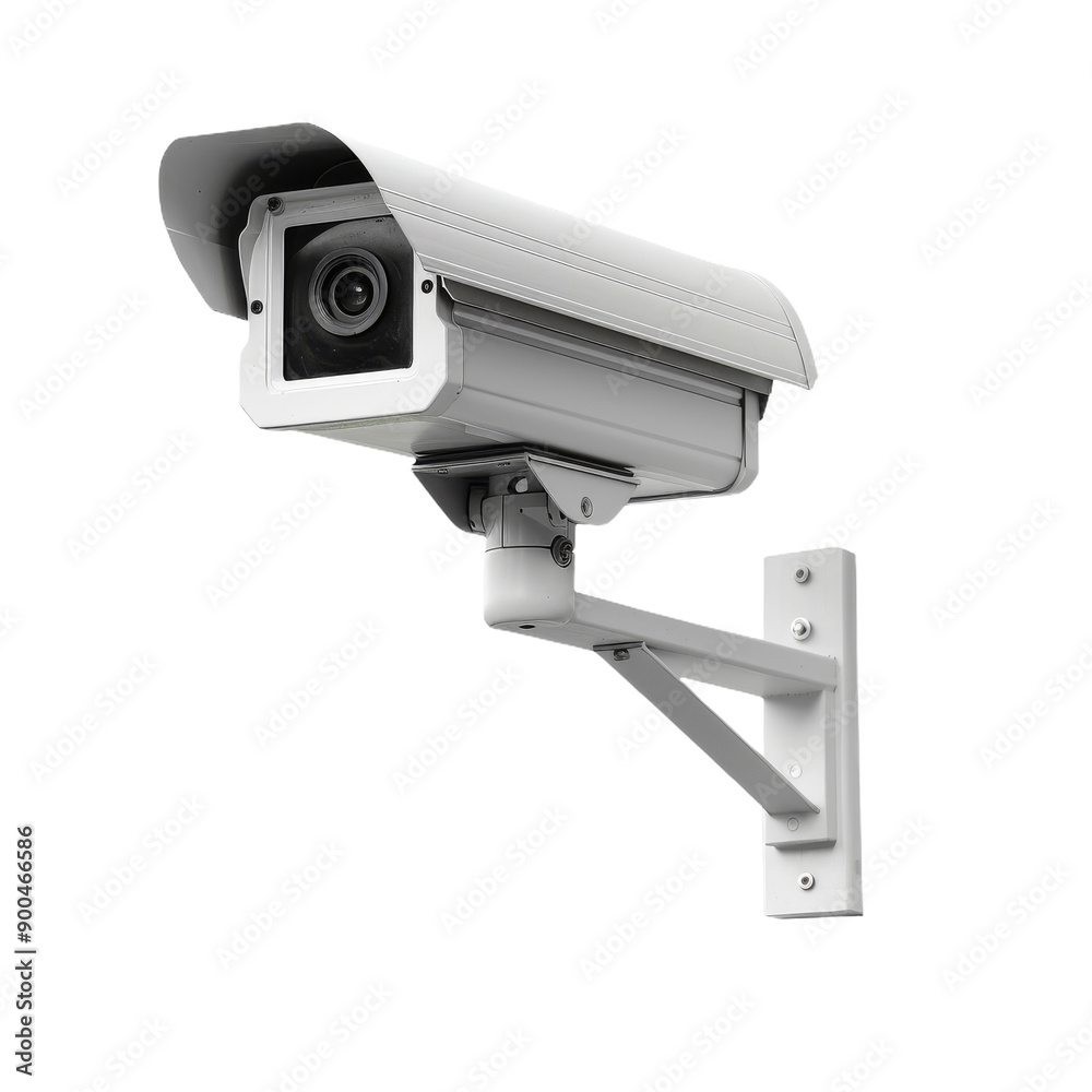 CCTV Security Camera System For Property Protection And Monitoring on Isolated Background. Video Surveillance. CCTV Security Camera System For Property Protection And Monitoring on Isolated Background. Video Surveillance.