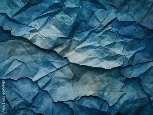 Wallpaper Mural Blue paper texture Torontodigital.ca
