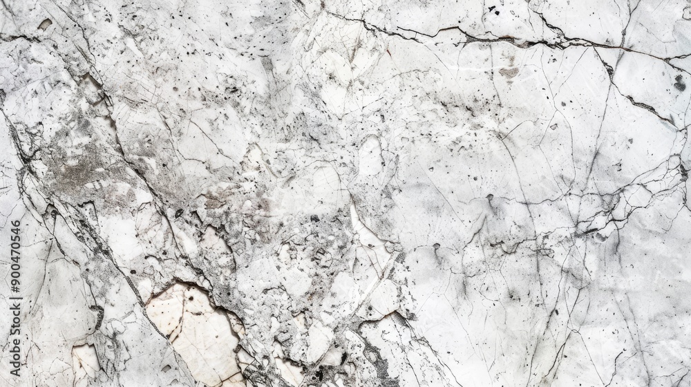 Fototapeta premium Texture and seamless background of white granite stone , generative ai