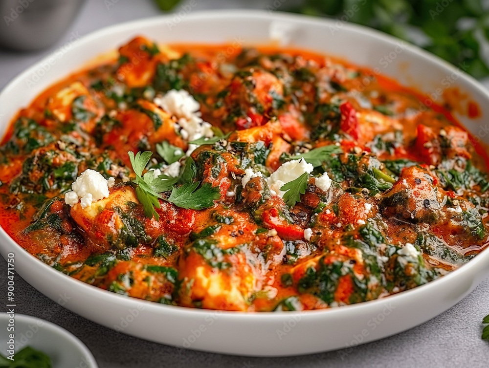 Saag paneer - popular indian food dish Saag paneer - popular indian food dish