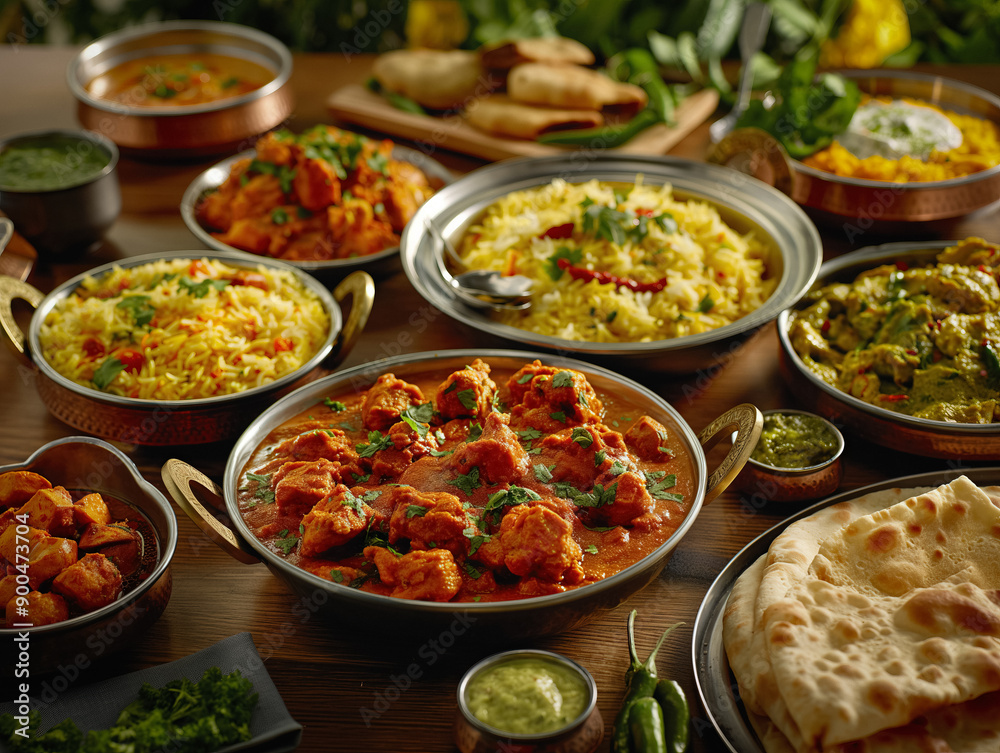 Woman eating indian food Woman eating indian food