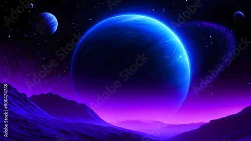 Wallpaper Mural Galactic Odyssey: Journey Through the Stars Torontodigital.ca