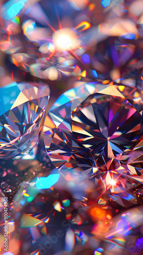 Shining diamond illustration