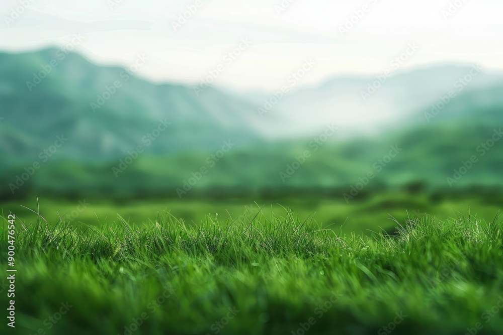 Blurry landscape background, generative ai Blurry landscape background, generative ai