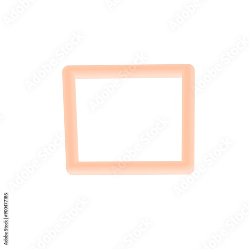 photo frame isolated