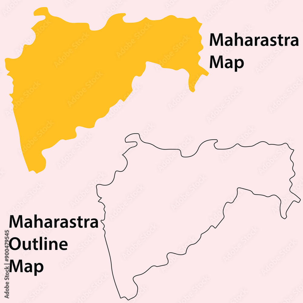 maharashtra state map of india