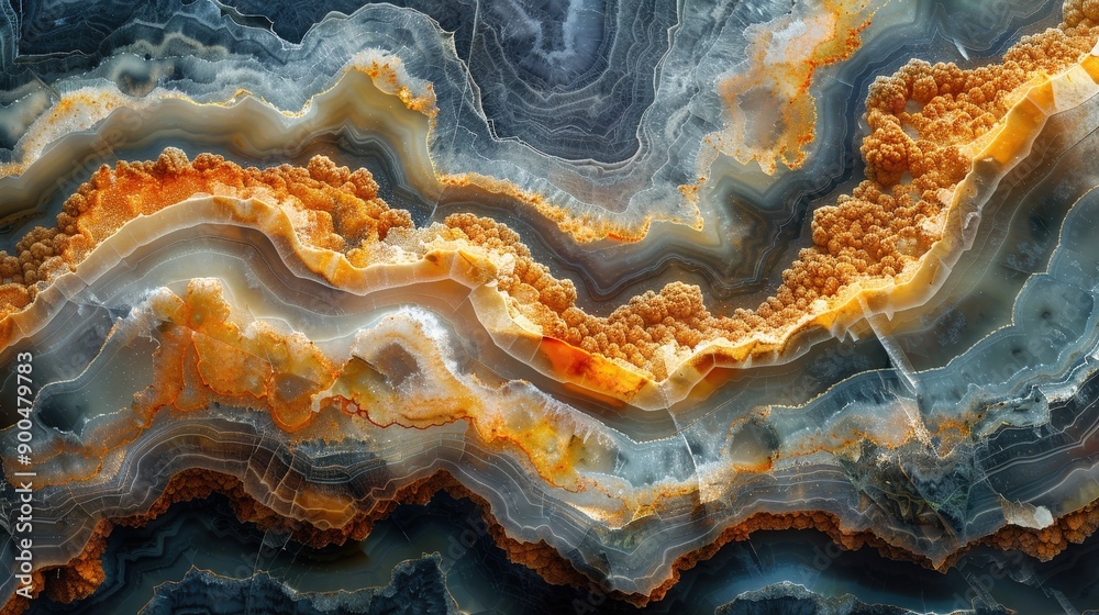 Fototapeta premium Mesmerizing Geological Formations: A Window into Earth's Wonders