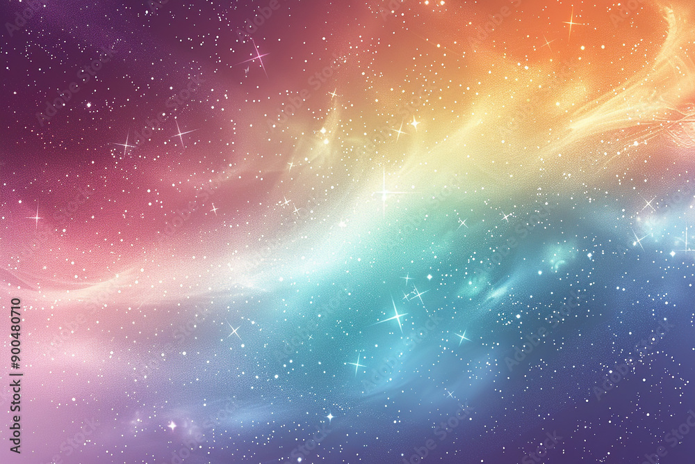 A background with soft pastel rainbow color A background with soft pastel rainbow color