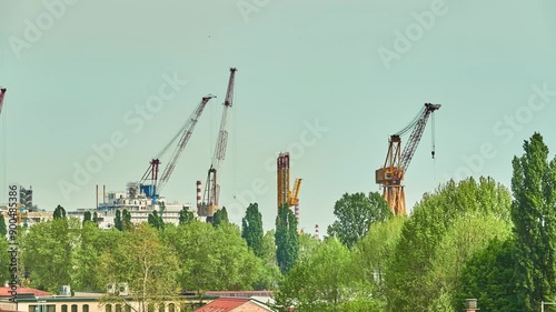 Intermodal Terminal Venice in Mestre, Italy photo