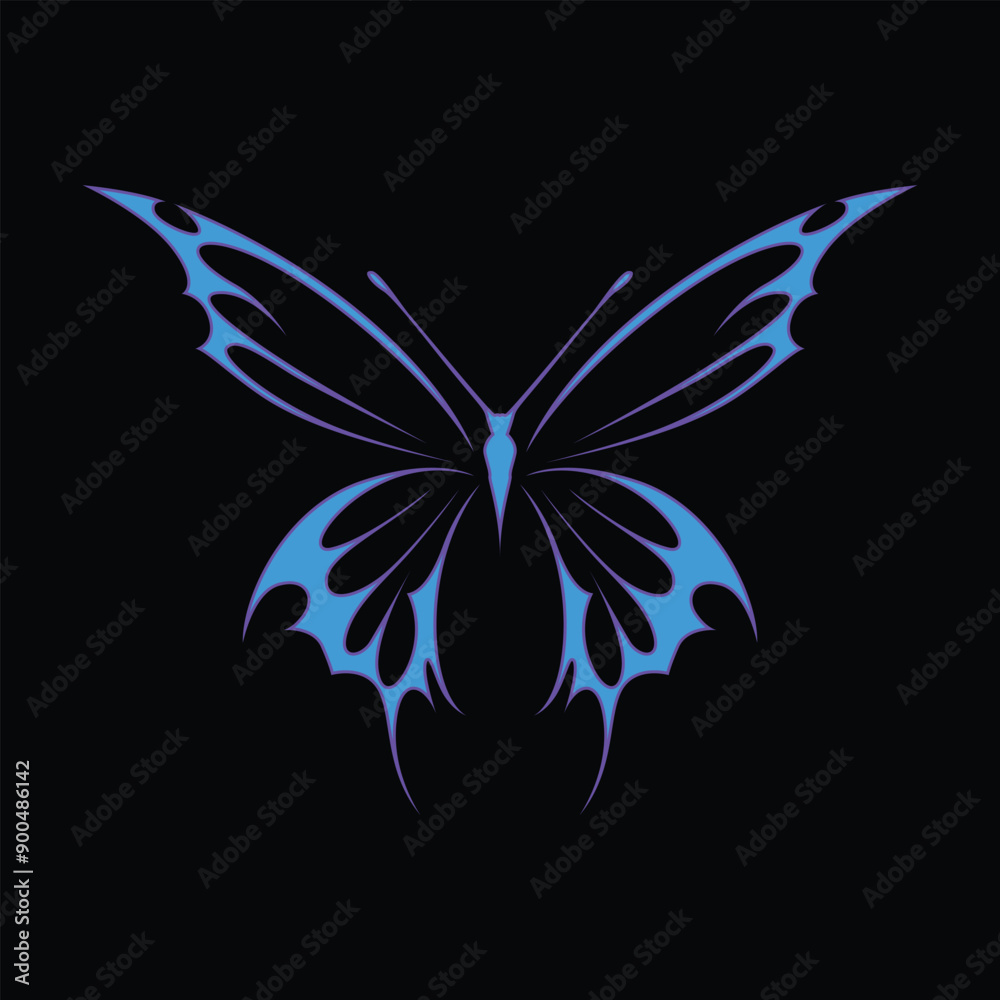 Neo tribal y2k gothic style tattoo. Cyber sigilism heart design. Vector isolated Neo tribal y2k gothic style tattoo. Cyber sigilism heart design. Vector isolated