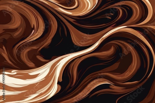 the AI Image Generator, Beautiful chocolate background