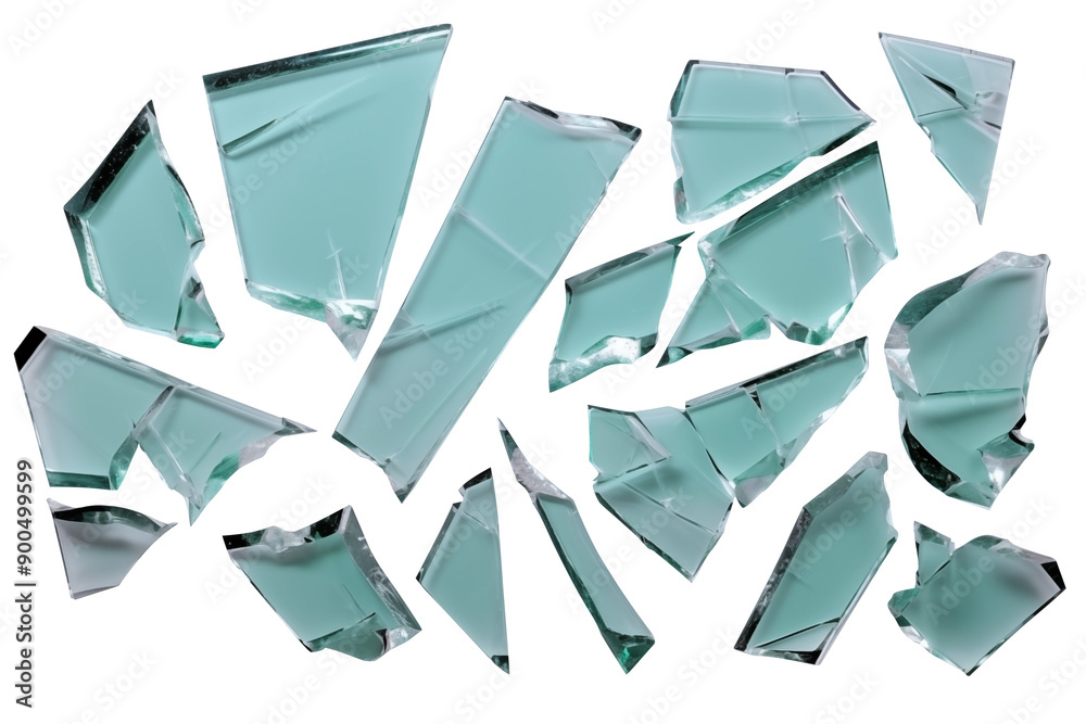 Sharp Glass Splinter Shattered Glass PNG Broken Glass shards Splinters isolated on white and ...