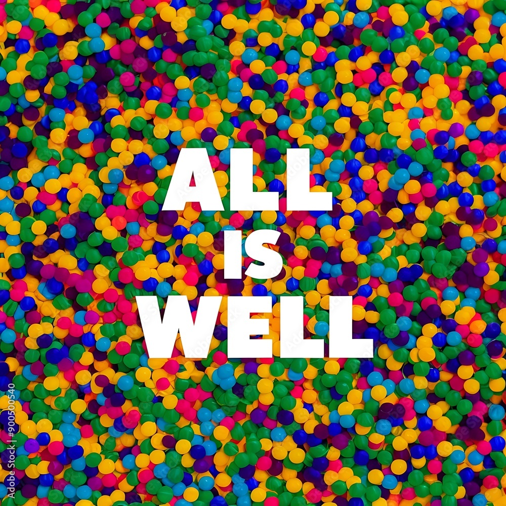 all is well colorful background (T-shirt Design Motivational Quote, Illustration ,Typography) all is well colorful background (T-shirt Design Motivational Quote, Illustration ,Typography)