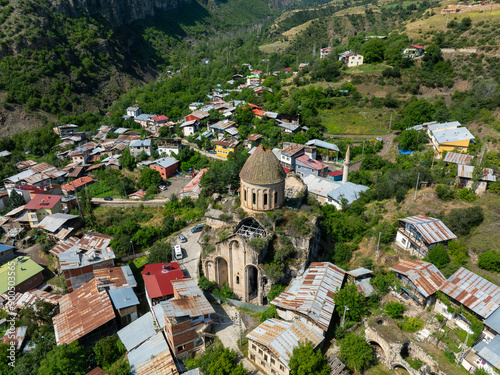 Öşvank Church is in Çamlıyamaç Village of Uzundere District. It is famous for its colorful stone decorations and relief figures, Erzurum photo