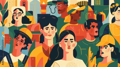 happy international labor day. vector illustration design --ar 16:9 Job ID: 859c6bcb-2734-4246-a585-88f65dae04b6