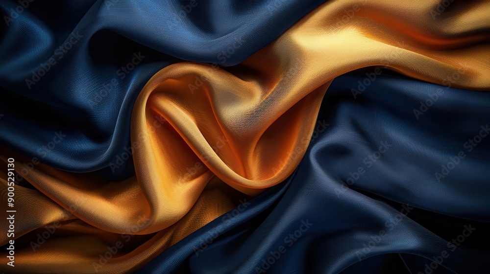 Navy and gold fabric texture, soft and smooth background, Navy and Gold, soft Navy and gold fabric texture, soft and smooth background, Navy and Gold, soft