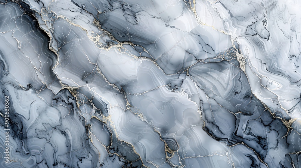 Fototapeta premium Mesmerizing Marble Masterpiece: Ethereal Patterns and Veins