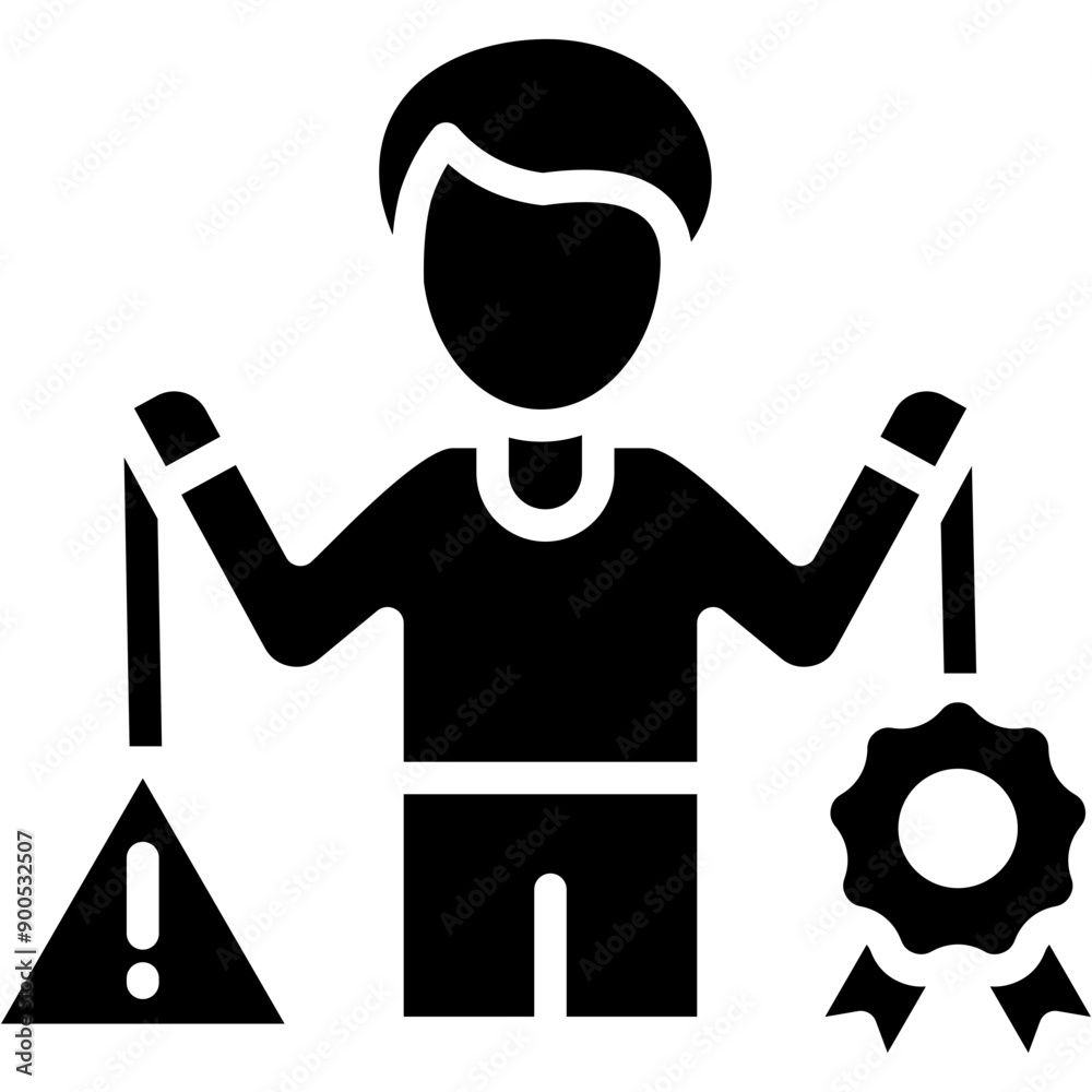 Risk Tolerance Icon Risk Tolerance Icon