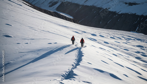 Polar Plateau Secrets in Rainy Winter: The Expeditioner's Excursion Overwhelmed in Landslide photo