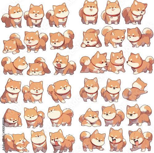 Adorable Shiba Inu Expressions